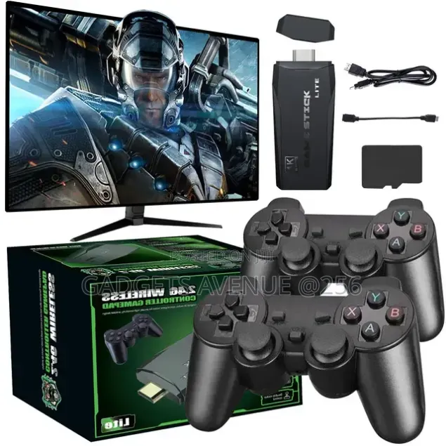 M8 4K Wireless Retro Game Stick Lite Plug-and-Play Console System