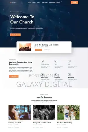 Church Website Development Uganda | Professional Website for Ministry