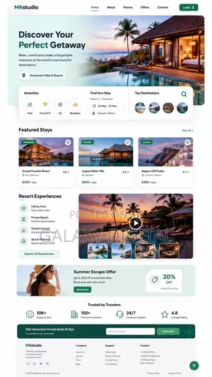 Hotel Website Development Uganda | Hotel Booking & Reservation Website