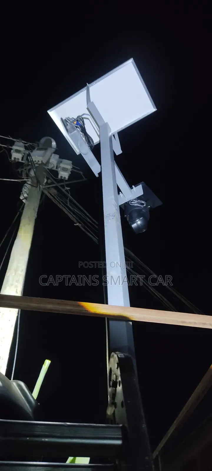 Solar Security Light and 2 CCTV Cameras Combo