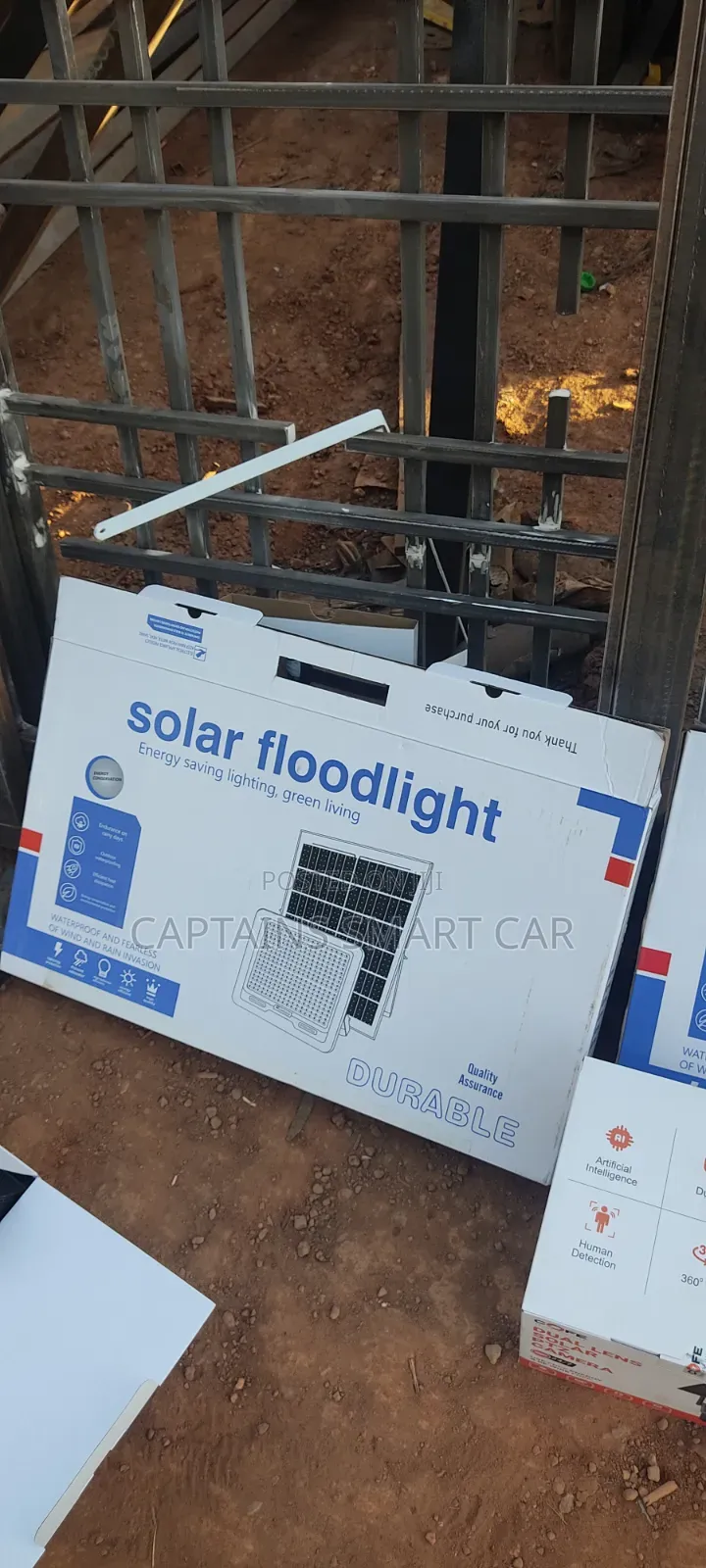 Solar Security Light and 2 CCTV Cameras Combo
