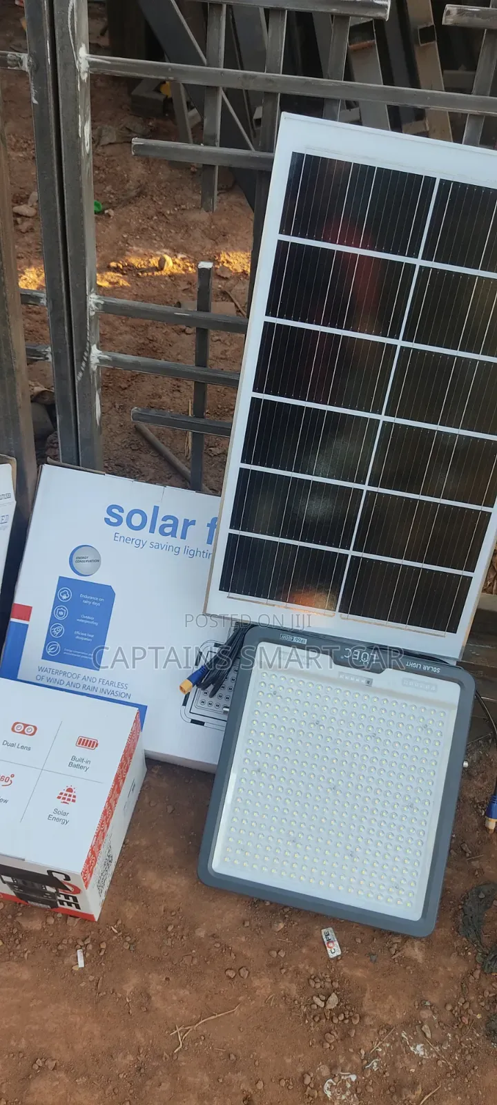 Solar Security Light and 2 CCTV Cameras Combo