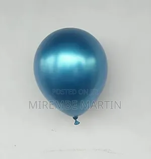 12 Inch Chrome Metallic Balloons for Birthdays, Anniversaries