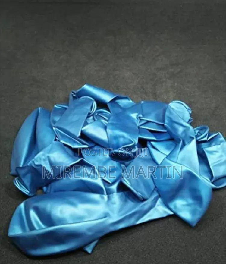 12 Inch Chrome Metallic Balloons for Birthdays, Anniversaries