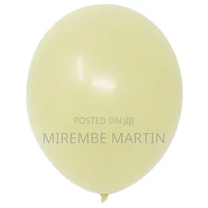 100pcs 12′′ 3.2g Party Time Standard Ivory White Latex Balloons.