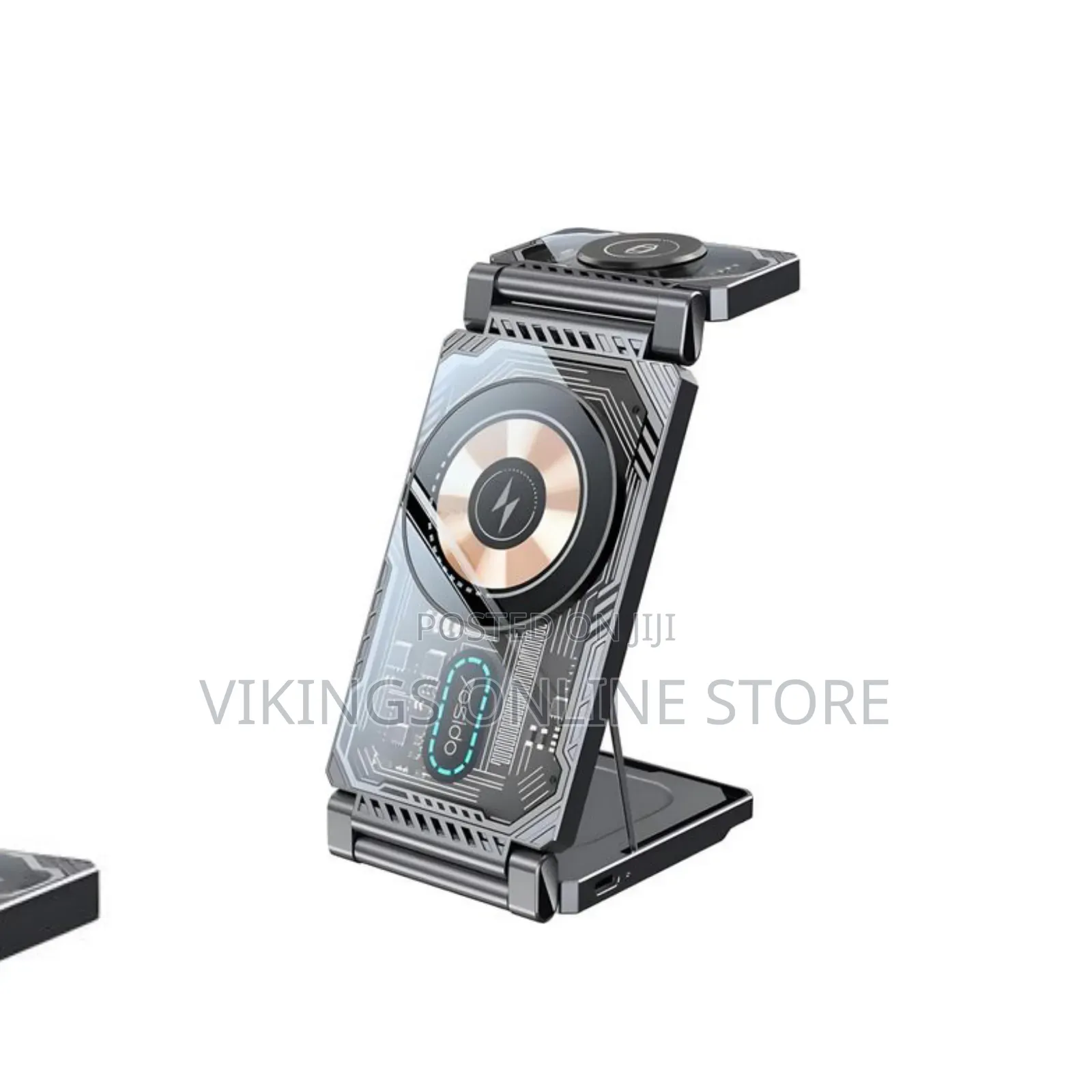 3-in-1 Foldable Wireless Charger, a Compact, MagSafe -Compatible