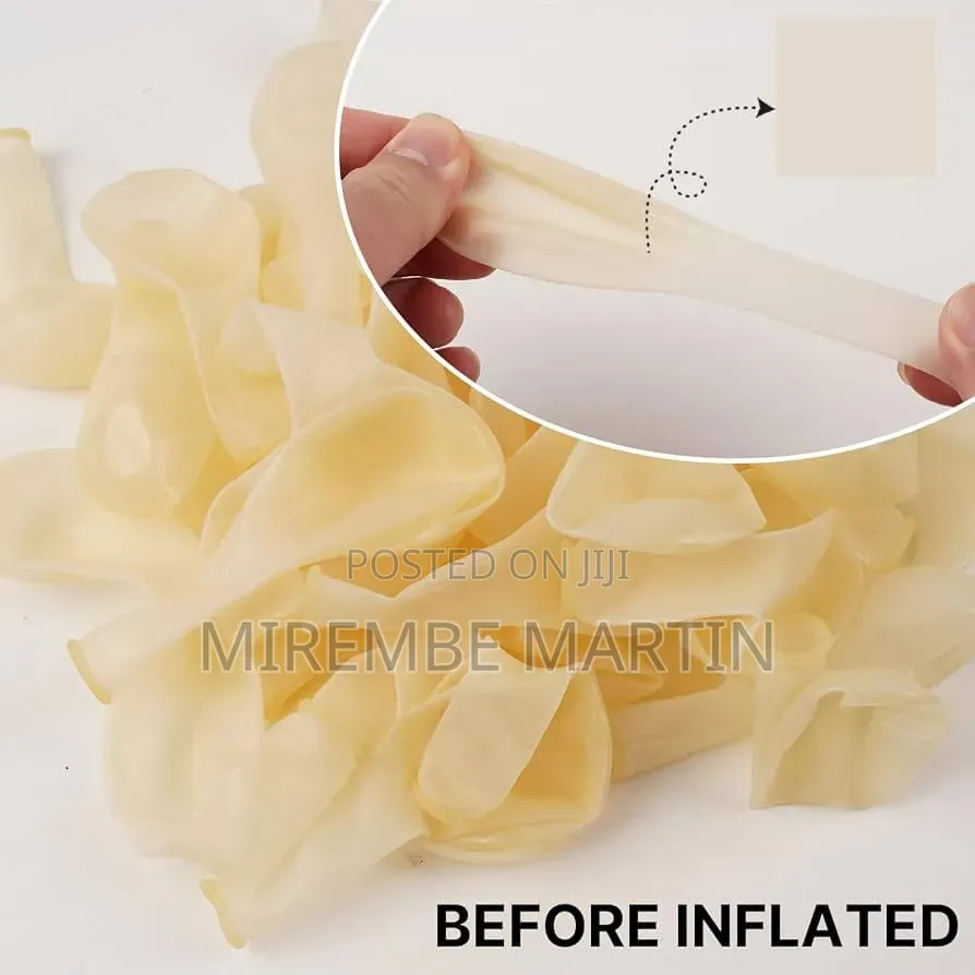 Clear Balloons 50pcs Transparent Latex Helium Balloons 12 Inch