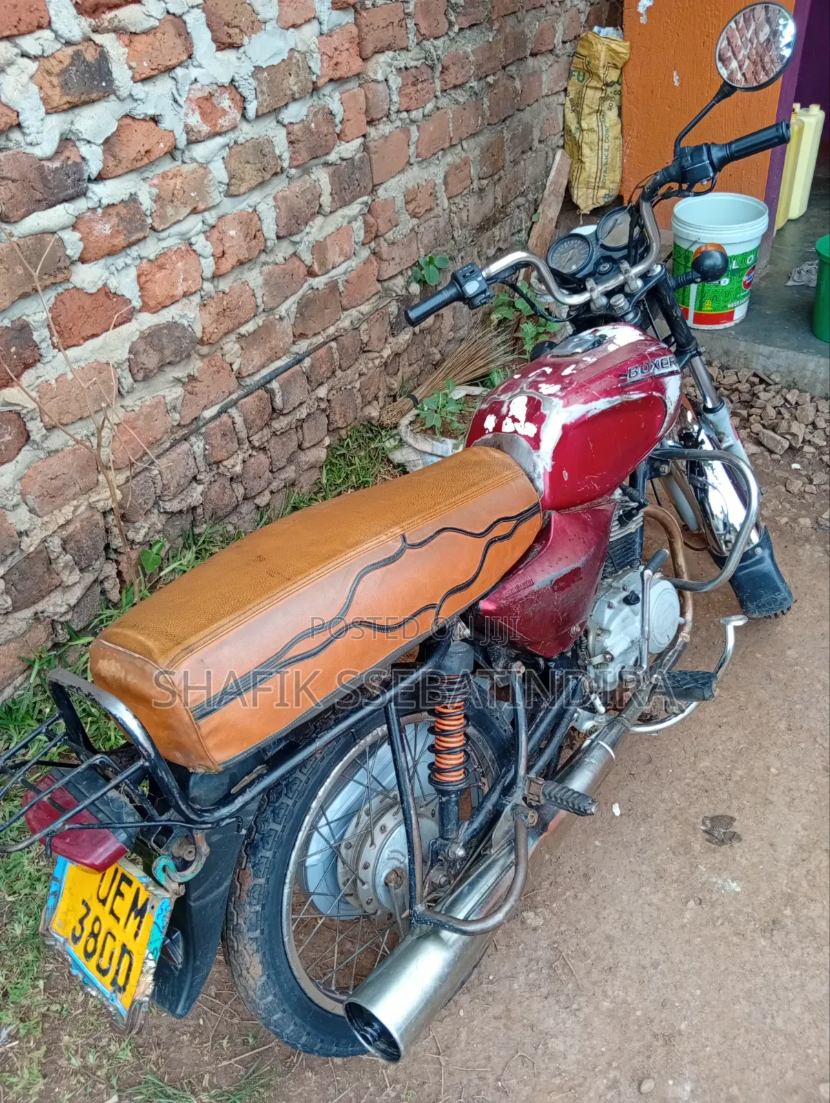 Bajaj Boxer 100 2016 Red