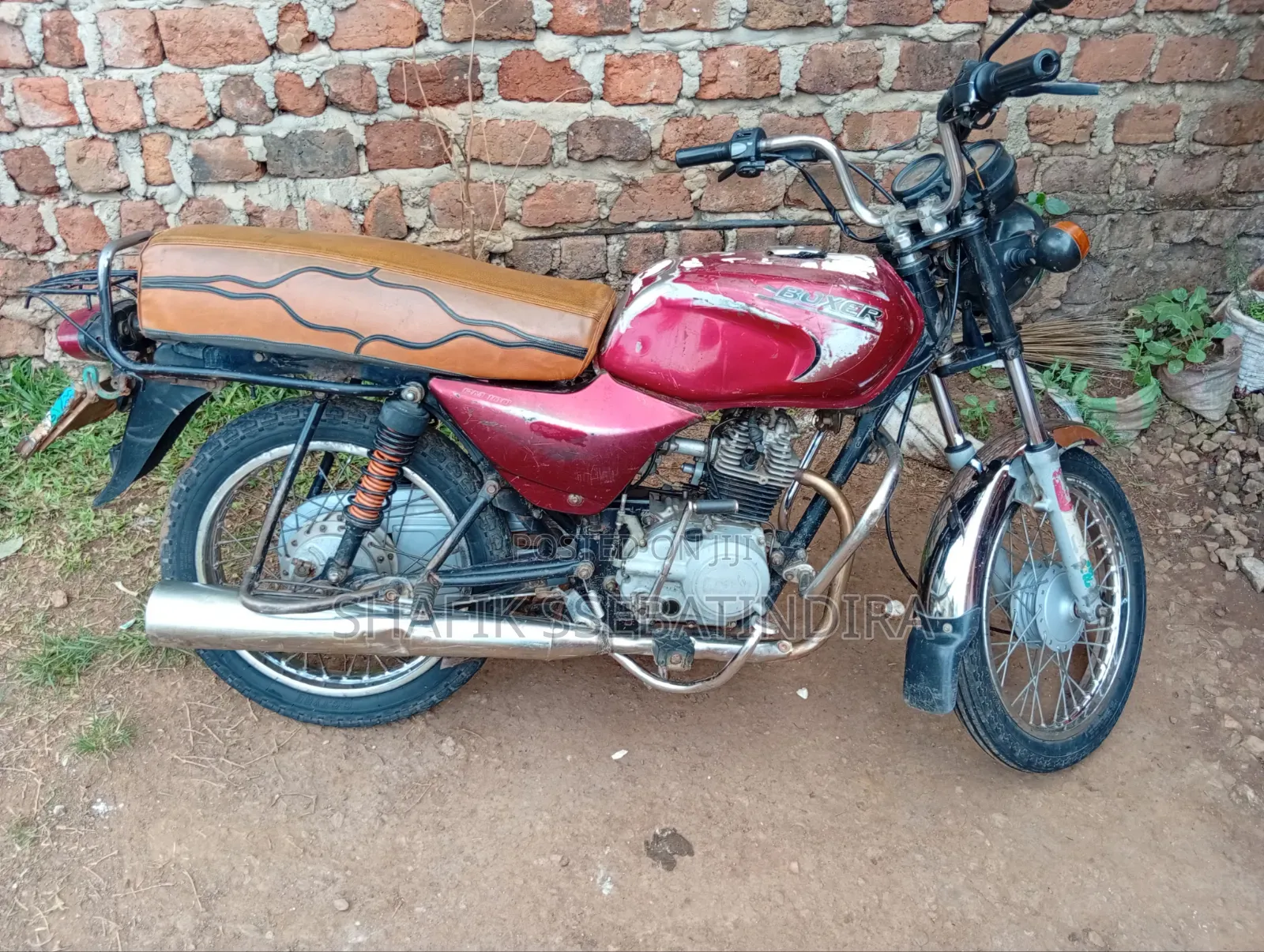 Bajaj Boxer 100 2016 Red