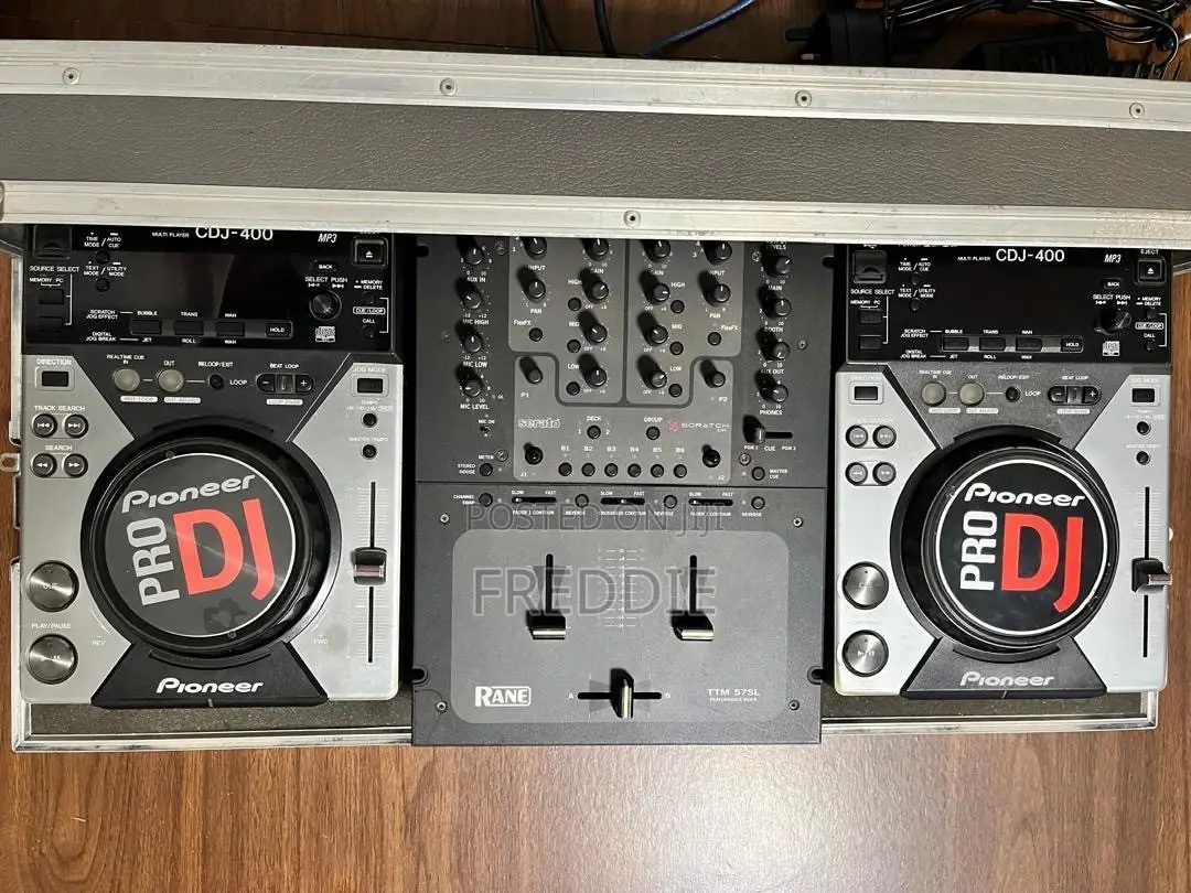 Rane 57SL & Pioneer CDJ400 Set
