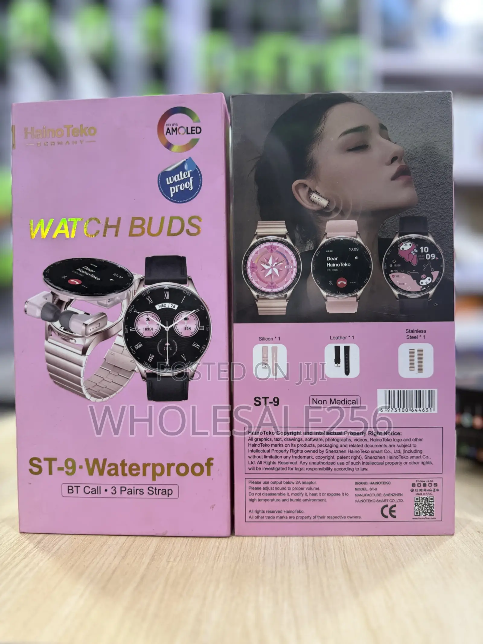 HainoTeko ST-9 Smart Watch Has Amoled Screen, Waterproof and EarPods