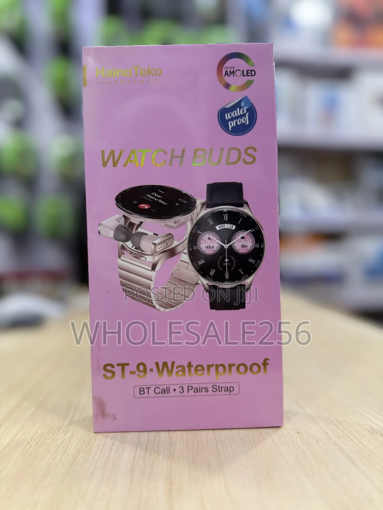 HainoTeko ST-9 Smart Watch Has Amoled Screen, Waterproof and EarPods