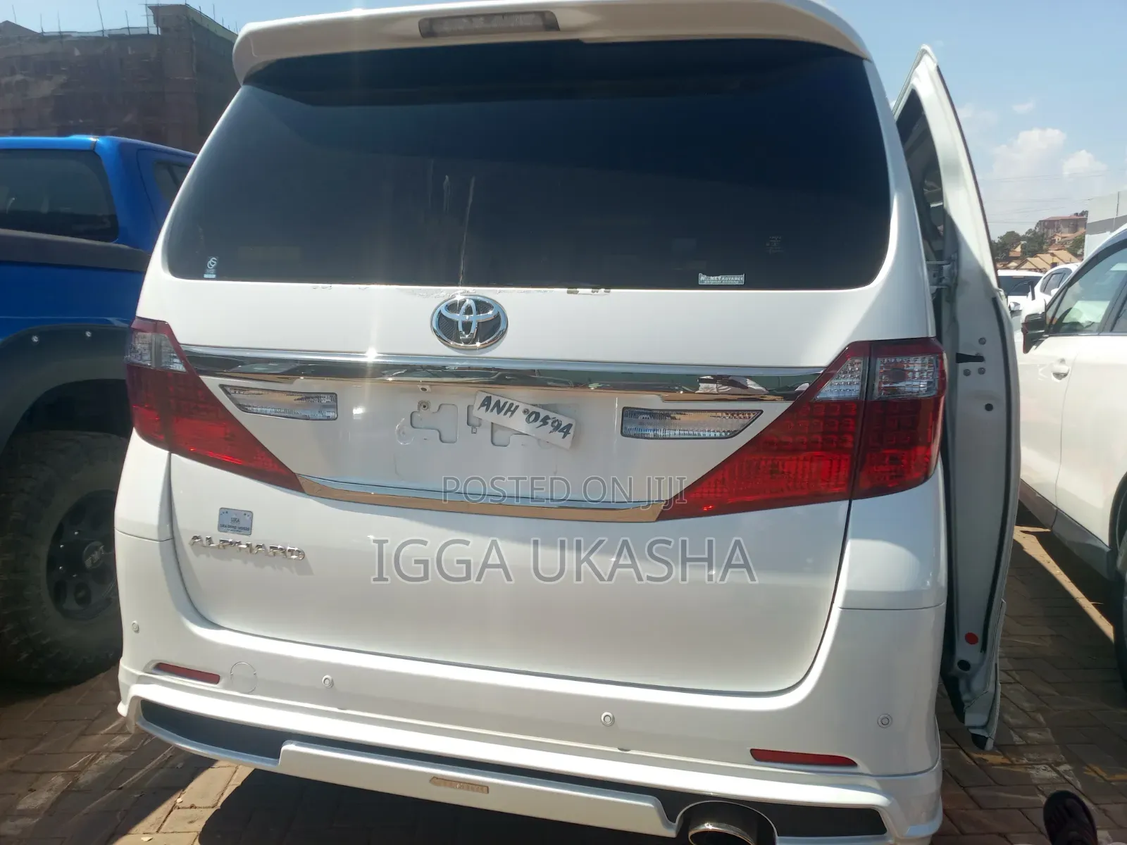 Toyota Alphard 2012 White