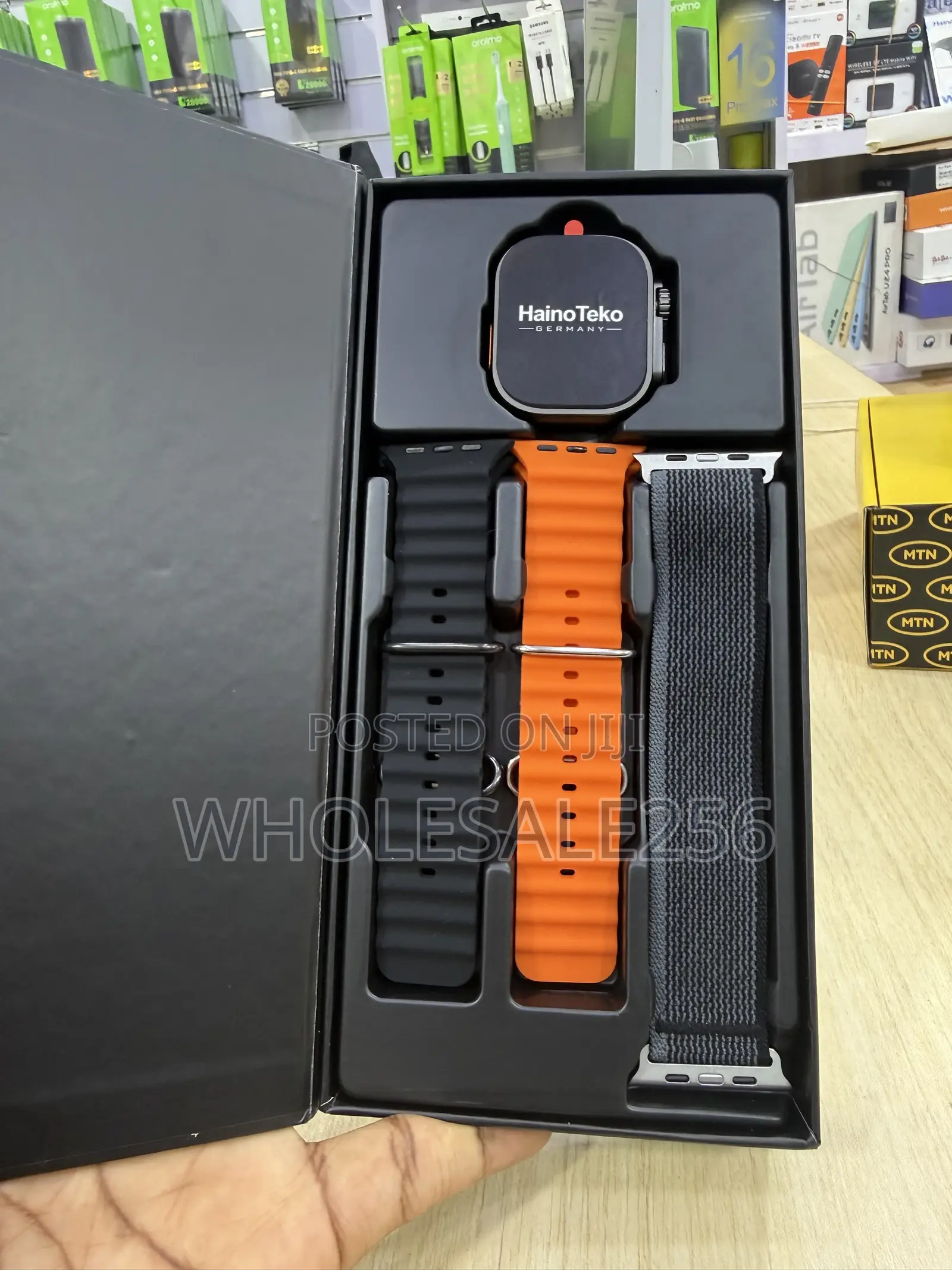 HainoTeko SQ-14 Ultra Smartwatch With Amoled Screen and Waterproof