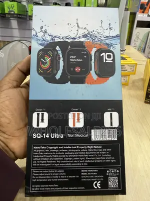 HainoTeko SQ-14 Ultra Smartwatch With Amoled Screen and Waterproof