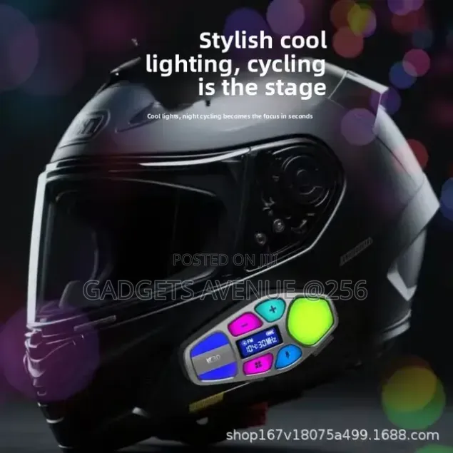 K30 Wireless Motorcycle Helmet Headset With FM Radio,