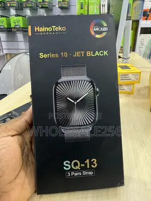 HainoTeko SQ-13 Jet Black Smartwatch