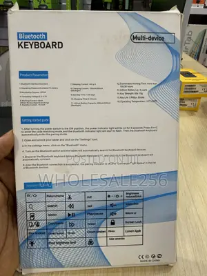 Wireless Keyboard Uses Bluetooth