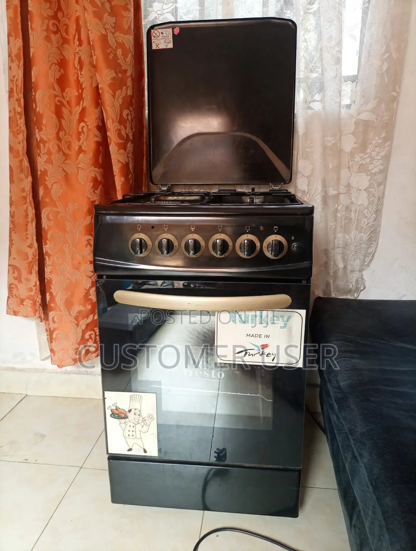 Cooker Besto 3 Gas 1 Electric