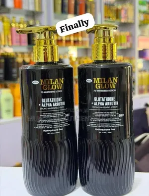 Milan Glow Lotion - Glutathione+ Alpha Arbutin - 500ml- Body Lotion.