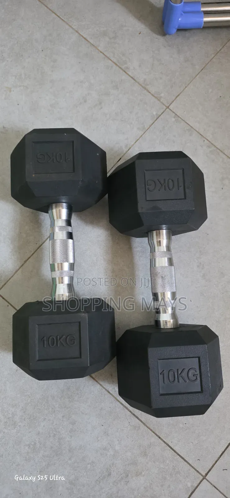 Fast Sell Dumbells 10kg Each