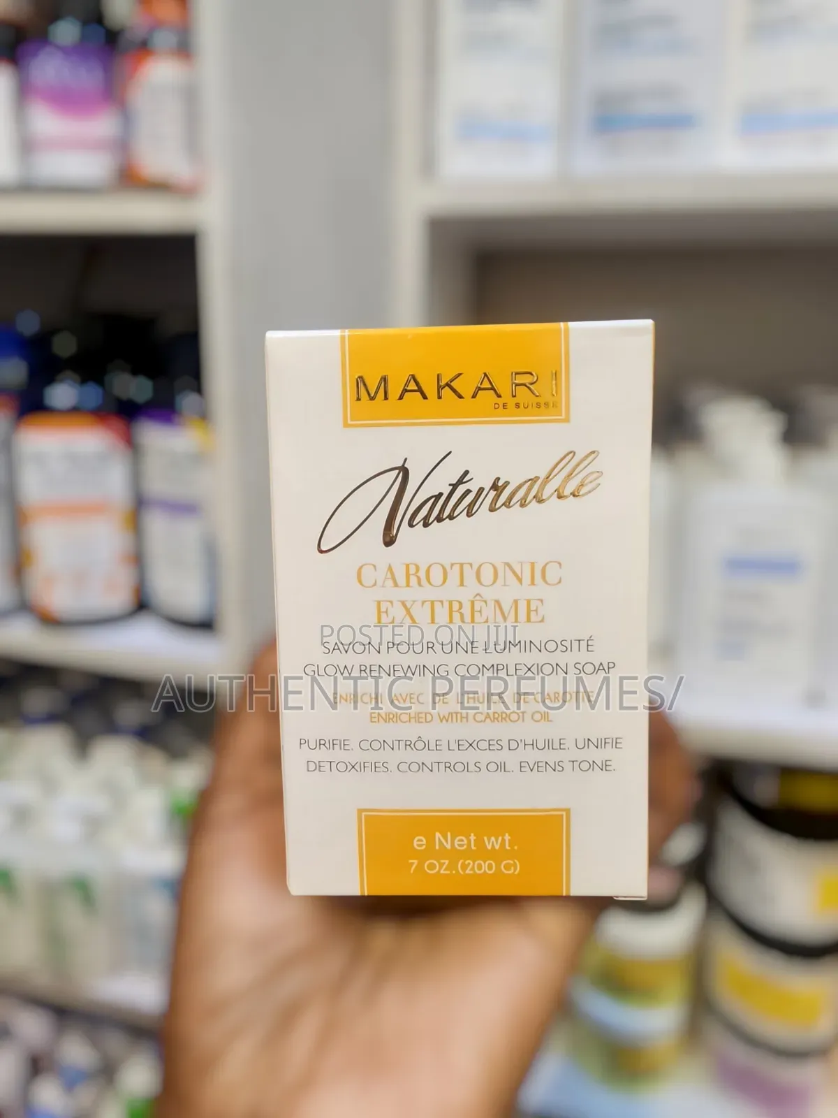 Makari Naturalle Carotonic Extreme Glow Renewing Complexion Soap