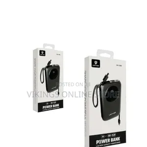PX139D 10,000mAh Portable Power Bank With a Digital LED Display