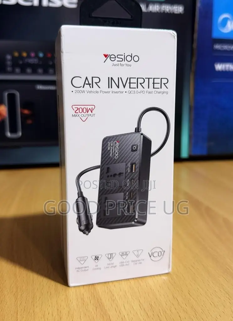 Yesido VC07 200W Car Power Inverter