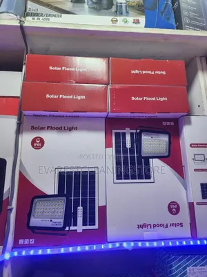 Solar Panel Flood Light Set 100w Ip16