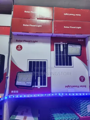 Solar Panel Flood Light Set 100w Ip16