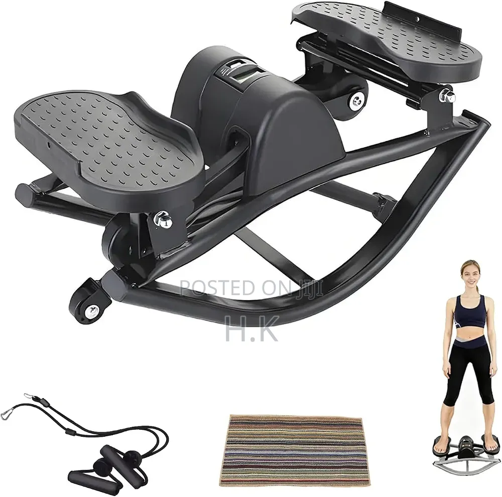 Lateral Rocking Fitness Stepper Home Workout Machine
