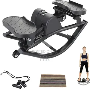 Lateral Rocking Fitness Stepper Home Workout Machine