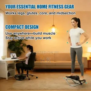 Lateral Rocking Fitness Stepper Home Workout Machine