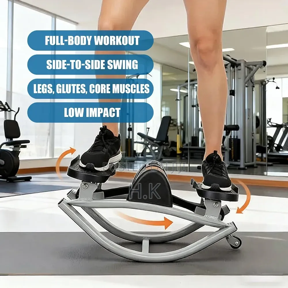 Lateral Rocking Fitness Stepper Home Workout Machine