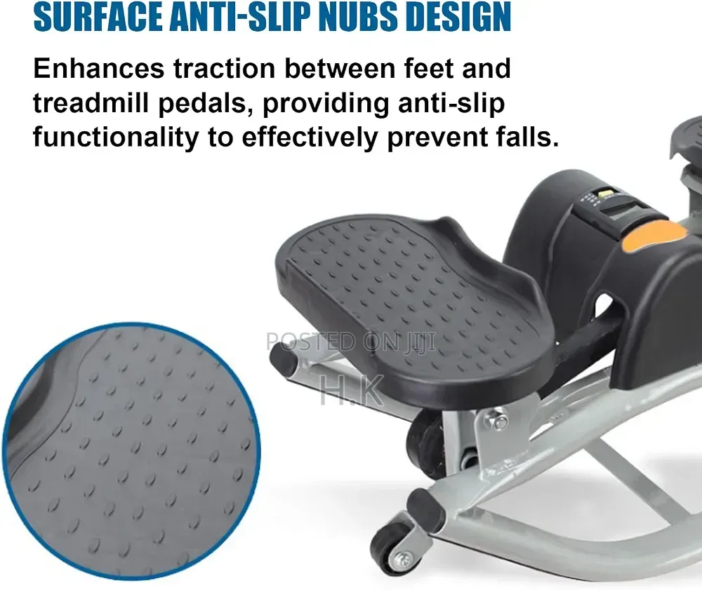 Lateral Rocking Fitness Stepper Home Workout Machine