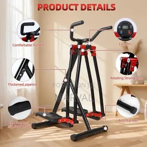 Foldable Space Walker With LCD Monitor & Smooth Gliding