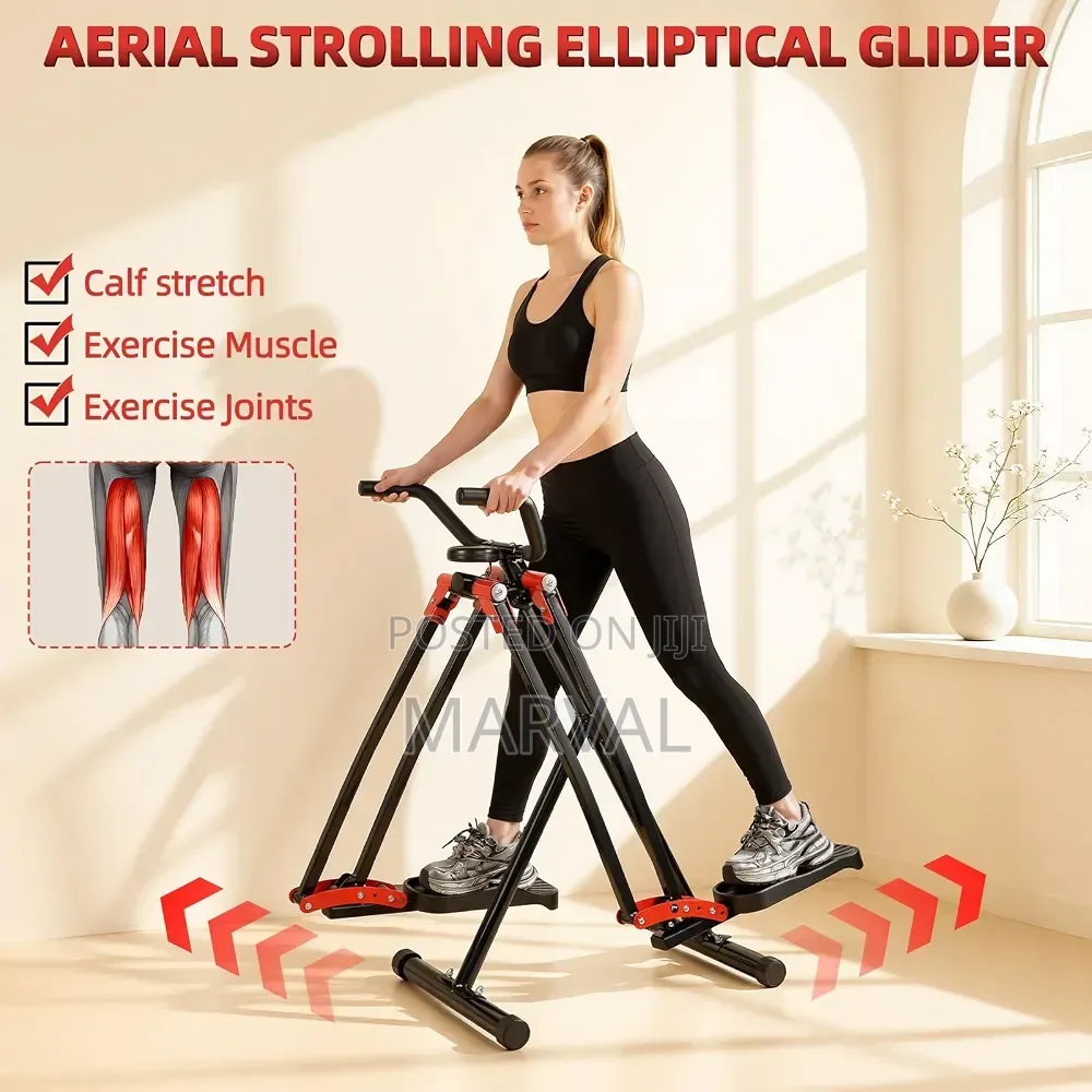 Foldable Space Walker With LCD Monitor & Smooth Gliding