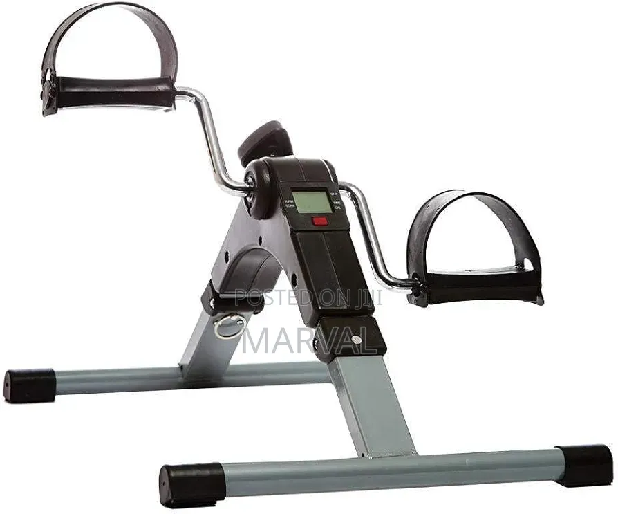 Arm and Leg Folding Pedal Exerciser With Digital Display
