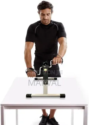 Arm and Leg Folding Pedal Exerciser With Digital Display