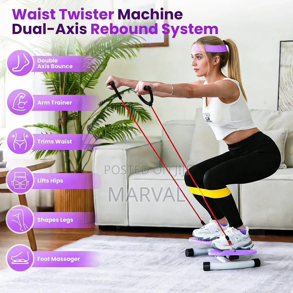 Waist Twister Machine Exercise With Digital Counter for Men and Women
