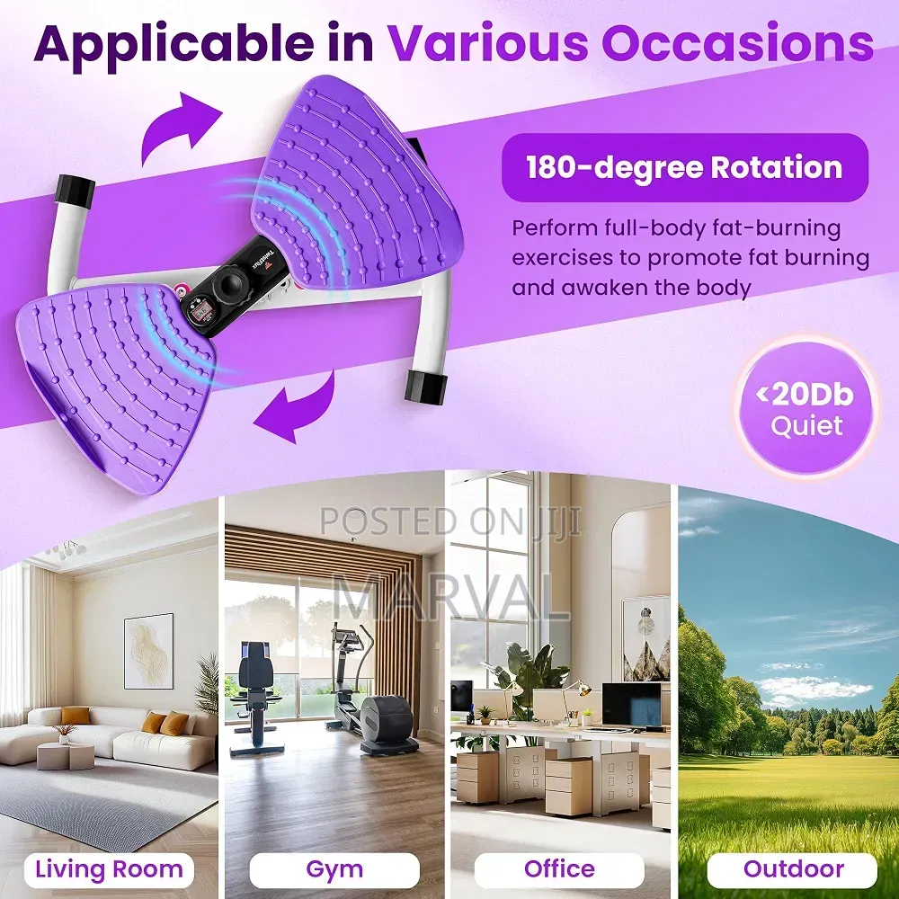 Waist Twister Machine Exercise With Digital Counter for Men and Women