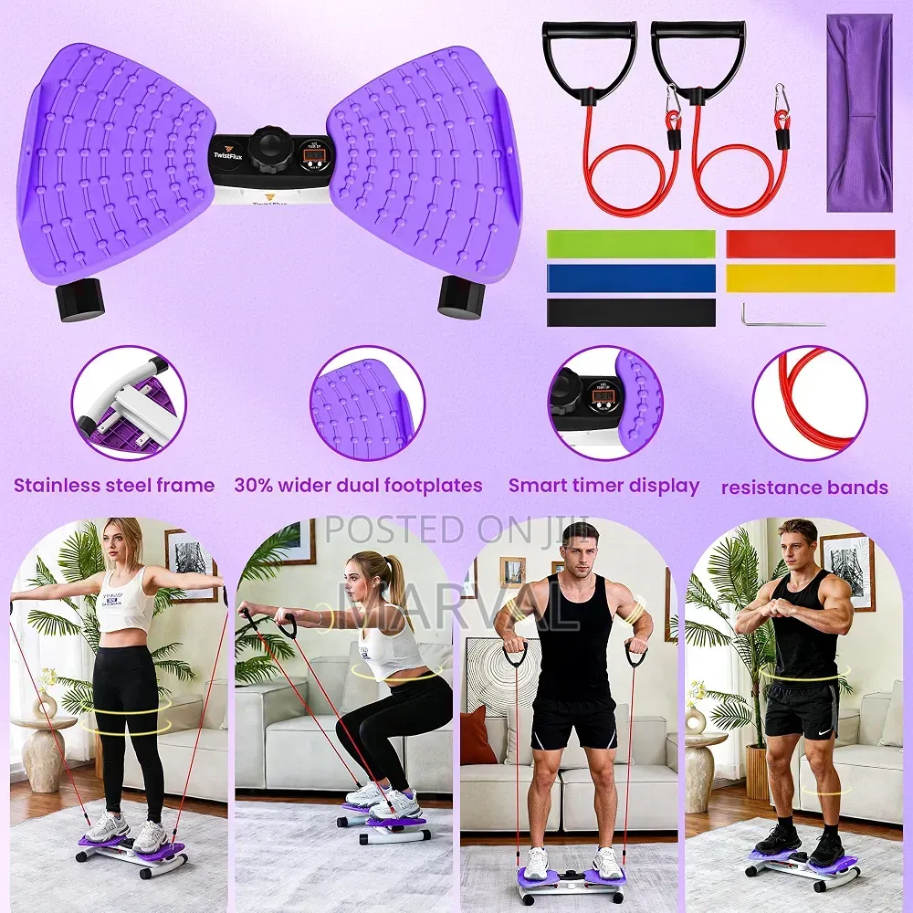Waist Twister Machine Exercise With Digital Counter for Men and Women