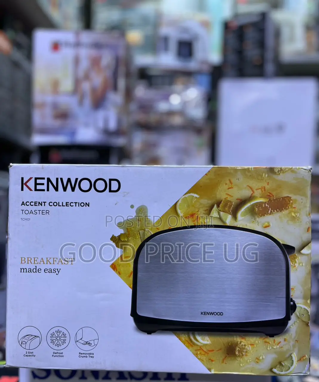 Kenwood Accent Collection 2-Slice Toaster (Model TCM01.A0BK),