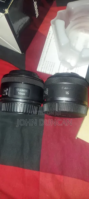 Canon Ef 50mm and Canon 16mm Rf
