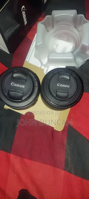 Canon Ef 50mm and Canon 16mm Rf