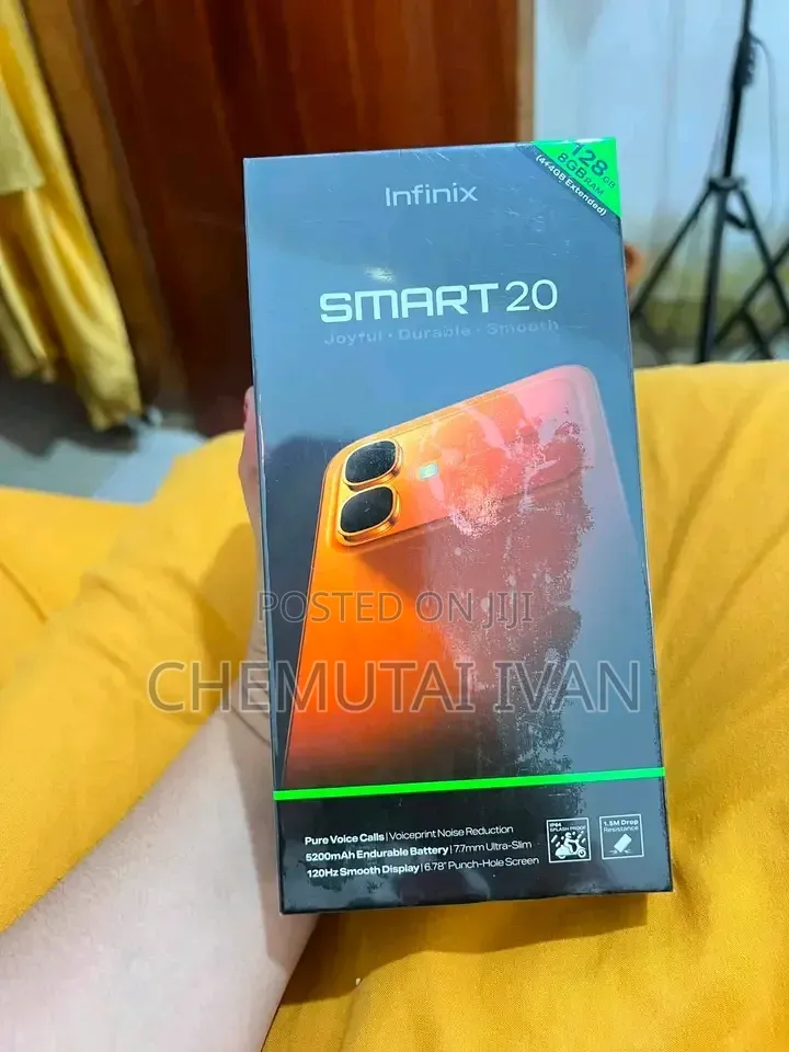 New Infinix Smart 20 128 GB Silver