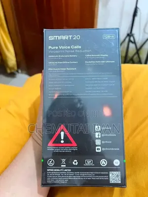 New Infinix Smart 20 128 GB Silver