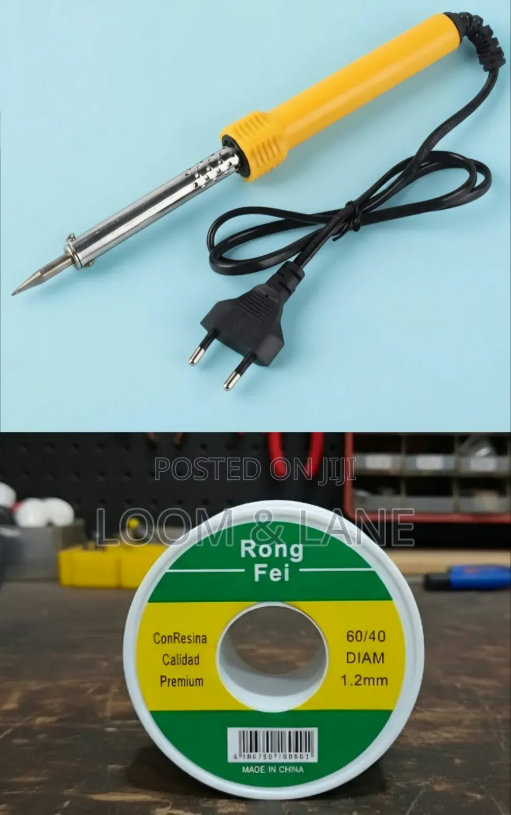 2 in 1Electric Soldering Iron and Solder Core Wire