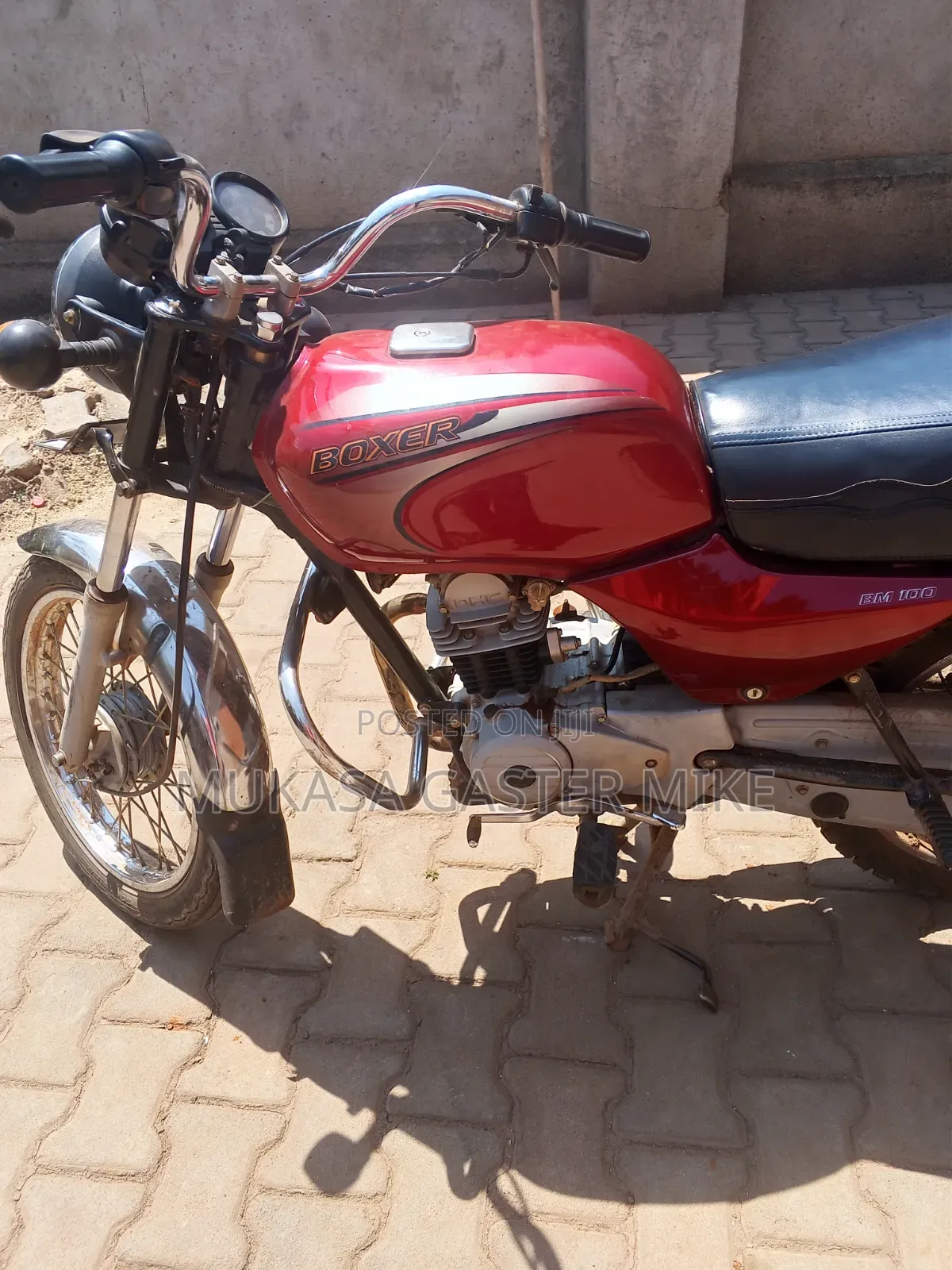 Bajaj Boxer 2021 Red