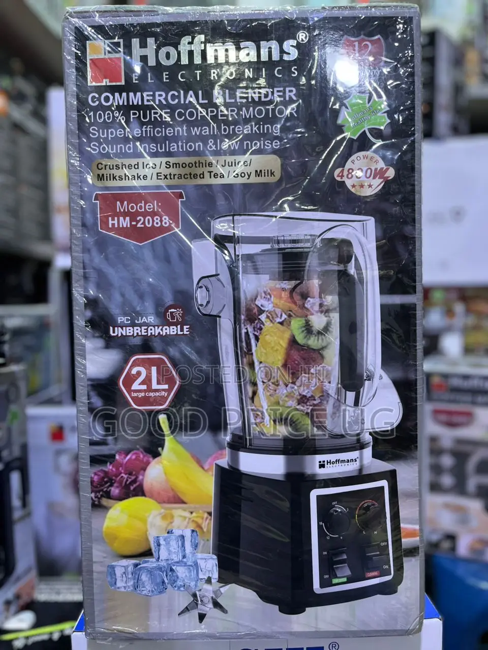 Hoffmans Electronics Commercial Blender (Model HM-2088)